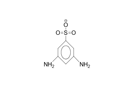 3,5-Diamino-benzenesulfonate anion