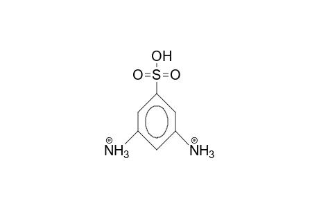 3,5-Diammonio-benzenesulfonic acid, dication