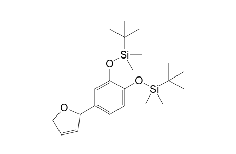 (+)-R-2-[(3',4'-Bis-(tert-butyldimethylsilanoxy)phenyl)]-2,5-dihydrofuran