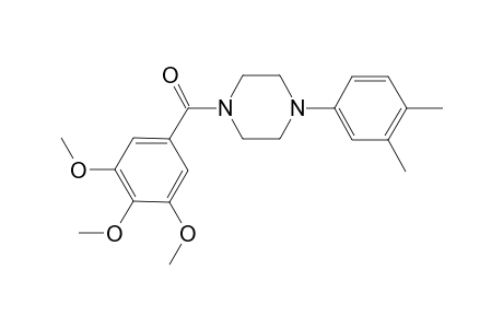 1-(3,4-Dimethylphenyl)-4-(3,4,5-trimethoxybenzoyl)piperazine