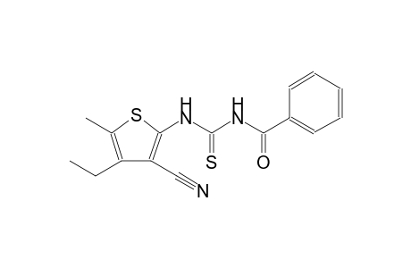 thiourea, N-benzoyl-N'-(3-cyano-4-ethyl-5-methyl-2-thienyl)-