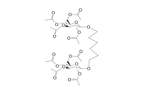 1,6-Bis-(2,3,4,6-tetra-O-acetyl-d-glucopyranosyloxy)-hexane