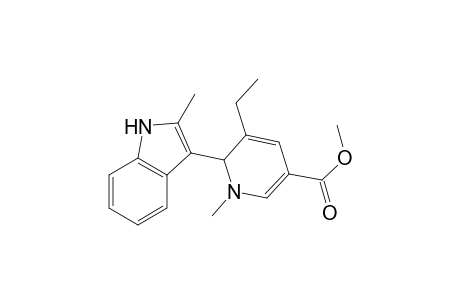 3-Ethyl-1-methyl-2-(2-methyl-1H-indol-3-yl)-2H-pyridine-5-carboxylic acid methyl ester