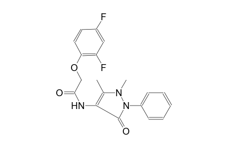 acetamide, 2-(2,4-difluorophenoxy)-N-(2,3-dihydro-1,5-dimethyl-3-oxo-2-phenyl-1H-pyrazol-4-yl)-