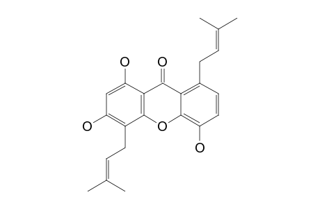 1,3,5-TRIHYDROXY-4,8-DI-(3-METHYLBUT-2-ENYL)-XANTHONE
