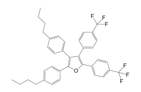 2,3-Bis(4-butylphenyl)-4,5-bis(4-(trifluoromethyl)-phenyl)furan