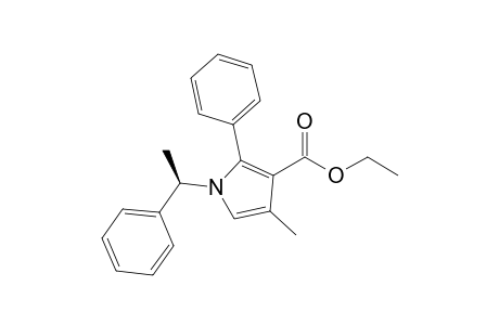 Ethyl 4-methyl-2-phenyl-1-[(1R)-1-phenylethyl]-1H-pyrrole-3-carboxylate