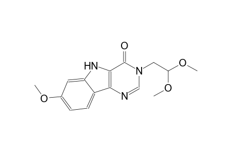 3-(2,2-dimethoxyethyl)-7-methoxy-3,5-dihydro-4H-pyrimido[5,4-b]indol-4-one