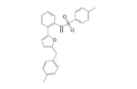 4-Methyl-N-{2-[5-(4-methylbenzyl)-2-furyl]phenyl}benzenesulfonamide