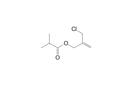 Propanoic acid, 2-methyl-, 2-(chloromethyl)-2-propenyl ester