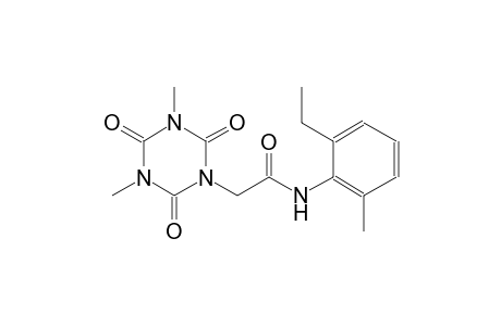 1,3,5-triazine-1-acetamide, N-(2-ethyl-6-methylphenyl)hexahydro-3,5-dimethyl-2,4,6-trioxo-