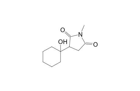 1-Methyl-3-(1-oxidanylcyclohexyl)pyrrolidine-2,5-dione