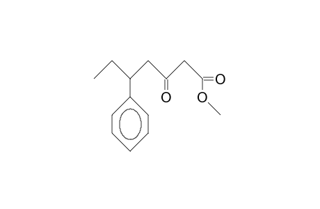 Methyl 3-oxo-5-phenylheptanoate