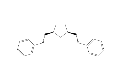2-[(1R,3S)-3-styrylcyclopentyl]vinylbenzene