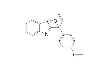 1-(1,3-Benzothiazol-2-yl)-1-(4-methoxyphenyl)-2-propen-1-ol