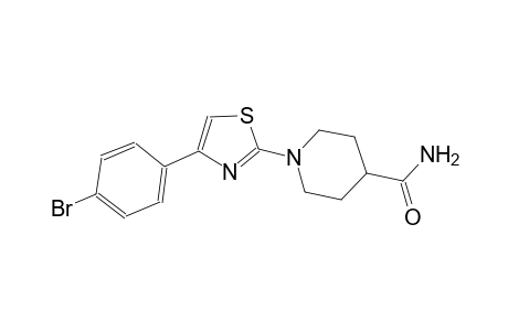 1-[4-(4-bromophenyl)-1,3-thiazol-2-yl]-4-piperidinecarboxamide