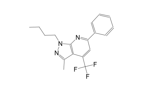 1-butyl-3-methyl-6-phenyl-4-(trifluoromethyl)-1H-pyrazolo[3,4-b]pyridine
