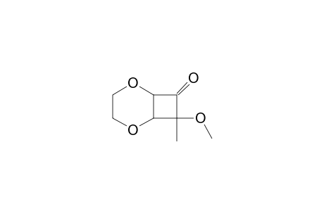 exo-8-Methoxy-8-methyl-2,5-dioxabicyclo[4.2.0]octan-7-one