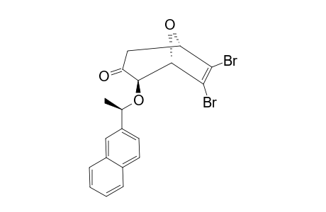 (1R,2R,5S)-6,7-DIBROMO-2-[(1R)-NAPHTH-2-YL-ETHOXY]-8-OXABICYCLO-[3.2.1]-OCT-6-EN-3-ONE