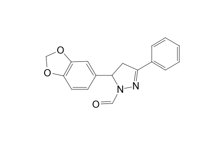 5-(Benzo[d][1,3]dioxol-5-yl)-3-phenyl-4,5-dihydro-1Hpyrazole-1-carbaldehyde