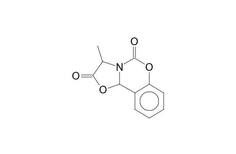 3-Methyl-10bh-[1,3]oxazolo[3,2-c][1,3]benzoxazine-2,5(3H)-dione