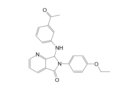 5H-pyrrolo[3,4-b]pyridin-5-one, 7-[(3-acetylphenyl)amino]-6-(4-ethoxyphenyl)-6,7-dihydro-