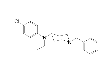 1-Benzyl-N-(4-chlorophenyl)-N-ethylpiperidin-4-amine