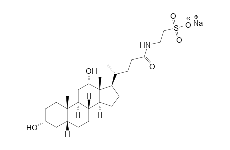 5β-Cholanic acid-3α, 12α-diol N-(2-sulfoethyl)amide, sodium salt