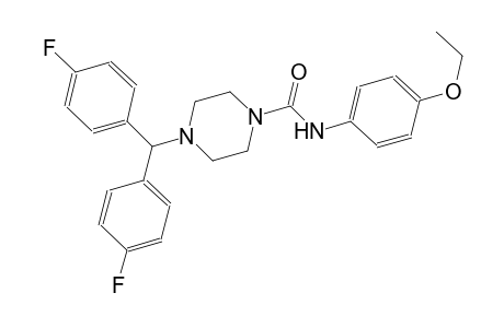 1-piperazinecarboxamide, 4-[bis(4-fluorophenyl)methyl]-N-(4-ethoxyphenyl)-