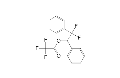 Acetic acid, trifluoro-, 2,2-difluoro-1,2-diphenylethyl ester