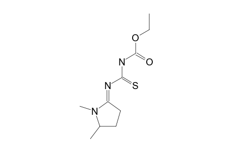 1-(1,5-DIMETHYL-2-PYRROLIDYL)-3-ETHOXYCARBONYLTHIOUREA