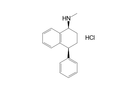(1R,4S)-N-methyl-4-phenyl-1,2,3,4-tetrahydro-1-naphthylamine, hydrochloride