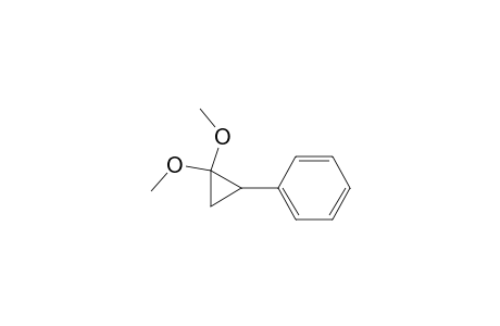 (2,2-Dimethoxycyclopropyl)benzene