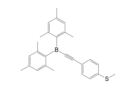 (p-Meththiophenylethynyl)dimesitylborane