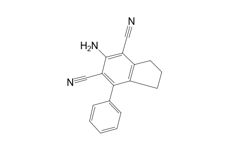 5-AMINO-7-PHENYL-4,6-INDANDICARBONITRILE