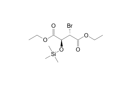Diethyl (2S,3S)-2-Bromo-3-(trimethylsiloxy)succinate