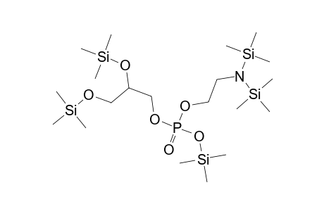 Phosphoric acid, 2,3-bis(trimethylsiloxy)propyl 2-[bis(trimethylsilyl)amino]ethyl trimethylsilyl ester