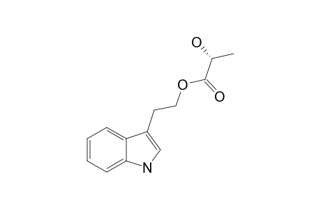 (R)-2-(1-H-INDOL-3-YL)-ETHYL_2-HYDROXYPROPANOATE