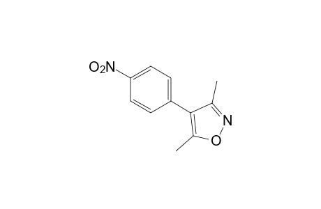 3,5-dimethyl-4-(p-nitrophenyl)isoxazole