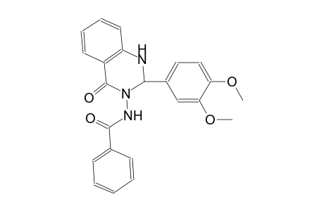 N-(2-(3,4-dimethoxyphenyl)-4-oxo-1,4-dihydro-3(2H)-quinazolinyl)benzamide