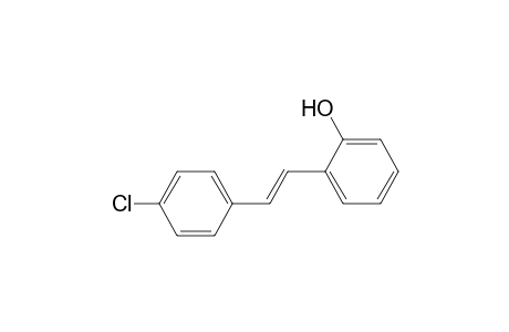 2-[(E)-2-(4-Chlorophenyl)ethenyl]phenol