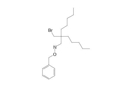 2-(BROMOMETHYL)-2-PENTYL-N-(PHENYLMETHOXY)-1-HEPTAN-AMINE
