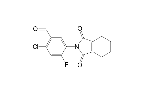 Benzaldehyde, 2-chloro-4-fluoro-5-(1,3,4,5,6,7-hexahydro-1,3-dioxo-2H-isoindol-2-yl )-