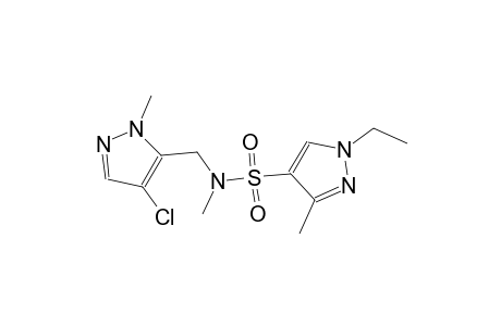 1H-pyrazole-4-sulfonamide, N-[(4-chloro-1-methyl-1H-pyrazol-5-yl)methyl]-1-ethyl-N,3-dimethyl-