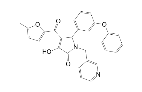 2H-pyrrol-2-one, 1,5-dihydro-3-hydroxy-4-[(5-methyl-2-furanyl)carbonyl]-5-(3-phenoxyphenyl)-1-(3-pyridinylmethyl)-