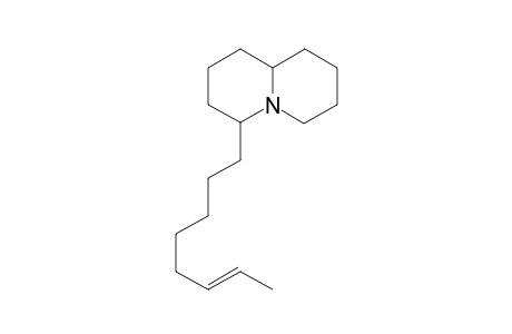 1-Methyl-4-(Z)-heptenyl-quinolizidene