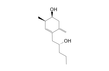(1S,2R)-4-((R)-2-Hydroxy-pentyl)-2-methyl-5-methylene-cyclohex-3-enol