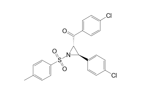 (2S,3R)-2-(4-chlorobenzoyl)-3-(4-chlorophenyl)-1-(4-toluenesulfonyl)aziridine