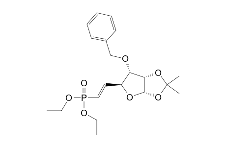DIETHYL-[(E)-2-[(3AR,5R,6R,6AR)-6-(BENZYLOXY)-2,2-DIMETHYLTETRAHYDROFURO-[2,3-D]-[1,3]-DIOXOL-5-YL)-VINYL]-PHOSPHONATE