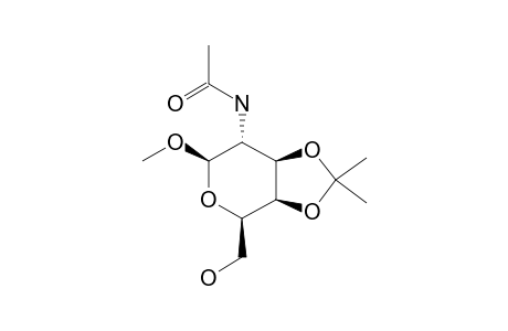 METHYL-2-ACETAMIDO-2-DEOXY-3,4-O-ISOPROPYLIDENE-BETA-D-GALACTOPYRANOSIDE